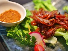 碳烤大肠真的只有这么多-新竹里馆·花园餐厅(兴苑路店)