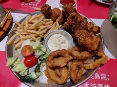 炸鸡拼盘-赤火牛排(金狮广场店)