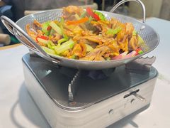 干锅手撕鸡-澎湖湾农家菜(八一路楚天府店)