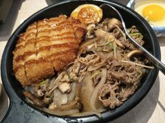 肥牛猪排双拼饭-东加寿司.料理(水游城店)