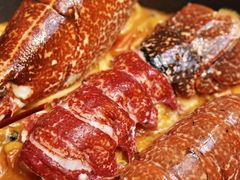 整只布列塔尼蓝龙虾佐意大利扁平-Le Bistrot de Racine