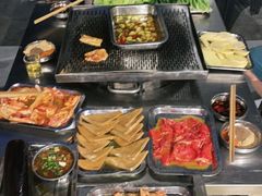 自助取餐区-胡四哥特色火盆烧烤(总店)