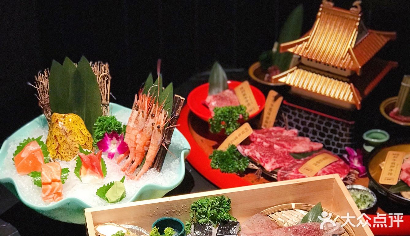 宝龙一城日式风格浓浓的烧肉放题店