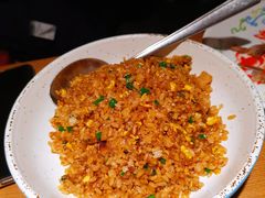 烤肉酱油炒饭-老头儿油爆虾(金鹰世界店)