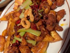 辣子鸡炒馕-纳鲁孜·新疆特色餐厅(上海悦荟广场店)