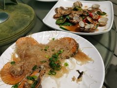 蒜蓉粉丝蒸扇贝-七鲜渔港美食餐厅(巽寮湾海景店)