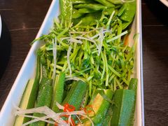 白灼四味时蔬-翠湖轩中餐厅(昆明翠湖宾馆店)