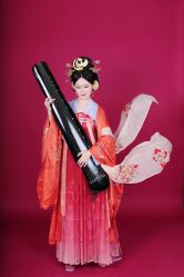 -后宫·古装汉服京剧儿童亲子全家福摄影