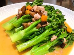 虾汤粒粒泡兰花苗-尚一汤·粤菜海鲜(环球港店)