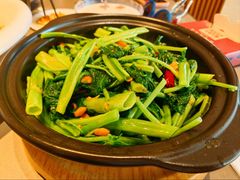 砂锅空心菜-创味·民间海南菜·非遗藤桥排骨(藤桥·免税城店)