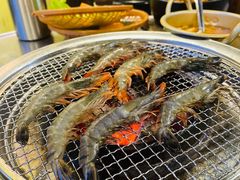 烤虾鱿鱼拼盘-釜山火炉·海鲜烤肉(紫藤路店)