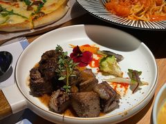 低温慢烤牛舌-春树下·院子露台西餐厅(中隐于市店)