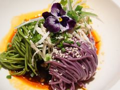 三色鸡丝凉面-绿茶餐厅(松江万达店)