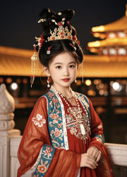 -唐小主古装儿童摄影馆·儿童汉服妆造·摄影跟拍