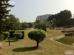 门前的庭院-厦门悦华酒店