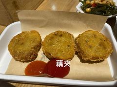 鲜肉藕夹-文叔·湖北名小吃·小龙虾(华强北店)