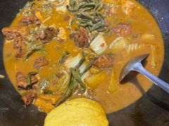 -土灶台东北大块肉烧烤(风景城邦店)