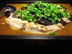 鲜青椒烤鱼-探鱼·鲜青椒爽麻烤鱼(广州欣荣广场店)