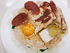 咸蛋蒸肉饼饭-好好滋味茶餐厅