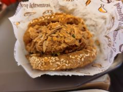 羊肉夹烧饼-万红路羊汤烧饼店(将台路店)