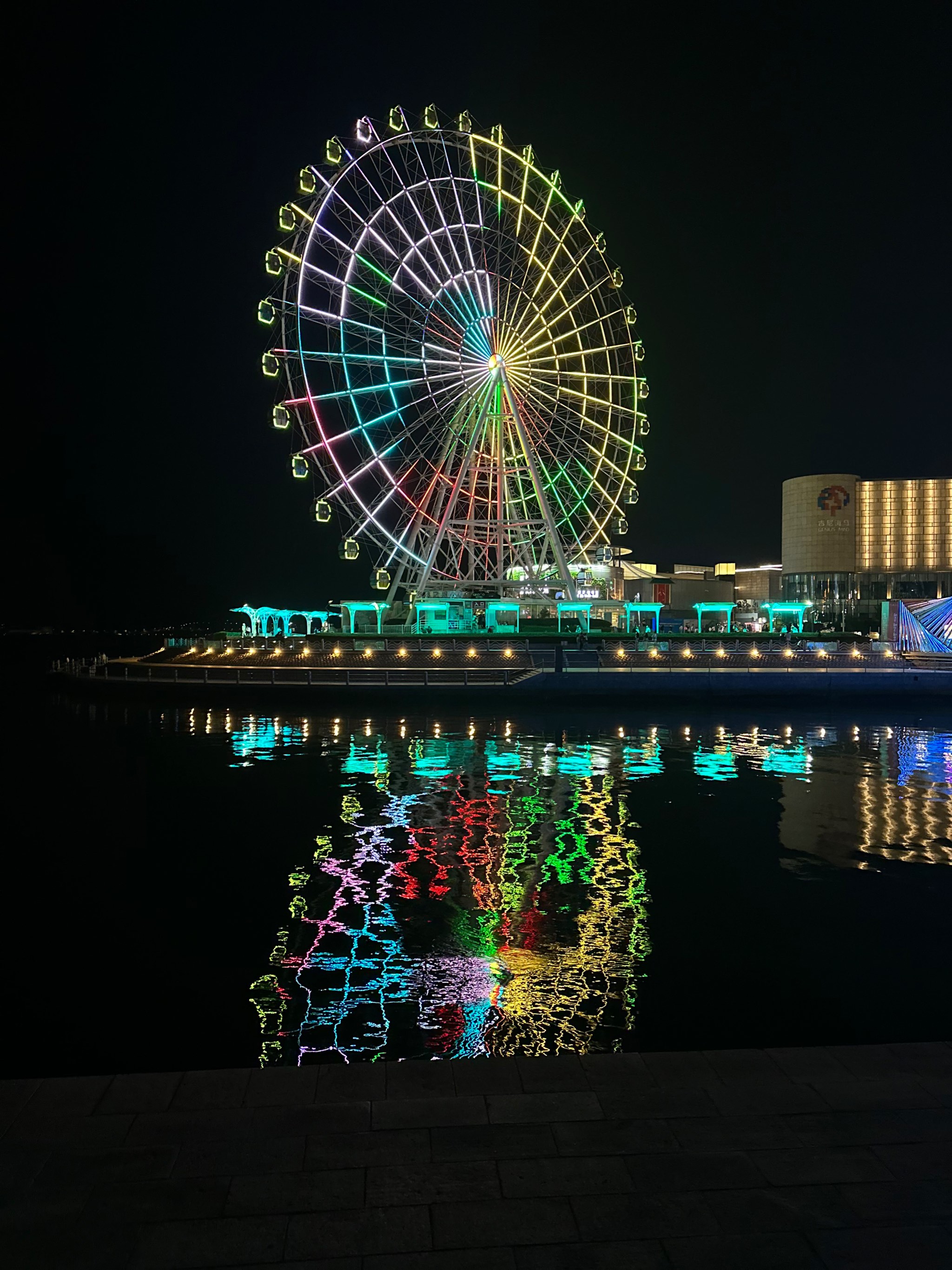 黄岛区夜景最美的地方图片