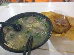 牛肉粉絲湯-牛煎里牛肉煎包淮南牛肉汤(广东路店)