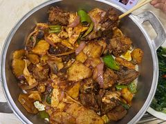 -尕有炕锅烤羊肉