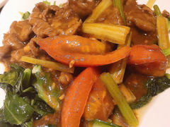 沙茶芥蓝牛肉-發記潮汕大排档(宝翔路店)