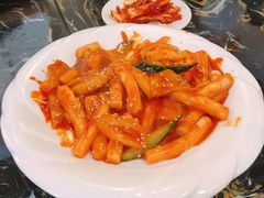 鱼饼炒年糕-桃园中华料理炸酱面(燕儿岛路店)
