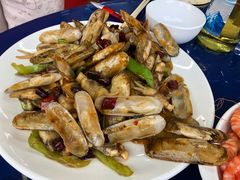 辣炒蛏子-海香园饭店