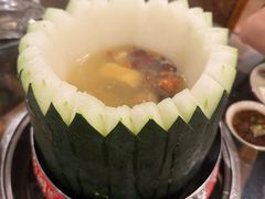 鲍鱼鸡冬瓜盅-尚竹阁冬瓜盅·18年地标美食(平洲店)