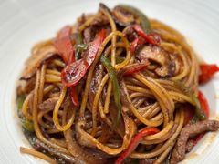 黑椒牛柳意面-大书房咖啡(中传国交店)