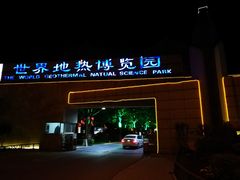 大门夜景-世界地热博览园