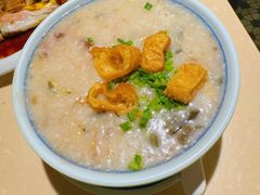 甘香皮蛋瘦肉粥-香港池仔记肠粉王(博多新记襄阳南路店)