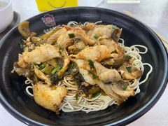酸菜黑鱼片拌面-常熟炒浇面馆(蓝旗街店)