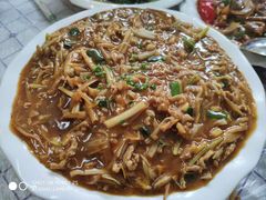 黄花菜炒肉-中元酒楼侏儒三蒸(建新东区店)