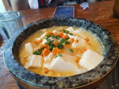 石锅海鲜豆腐-撒郎嘿·朝鲜民俗餐馆