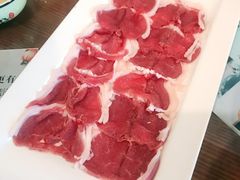 手切鲜羊上脑-竹叶涮肉坊(总店)