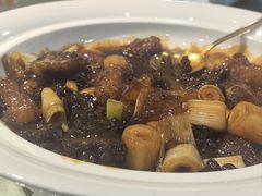 葱烧海参玛咖菌-聚宝渔港.五钻酒家(上地店)