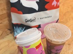 杏桃花蜂蜜拿铁-Seesaw Coffee(深圳万象天地店)