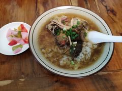 姬松茸鸡汤泡饭-玉滋補