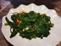 果仁菠菜-韩师傅老大同刀削面(北苑路店)