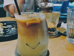 绿豆拿铁-25#COFFEE(古地石店)