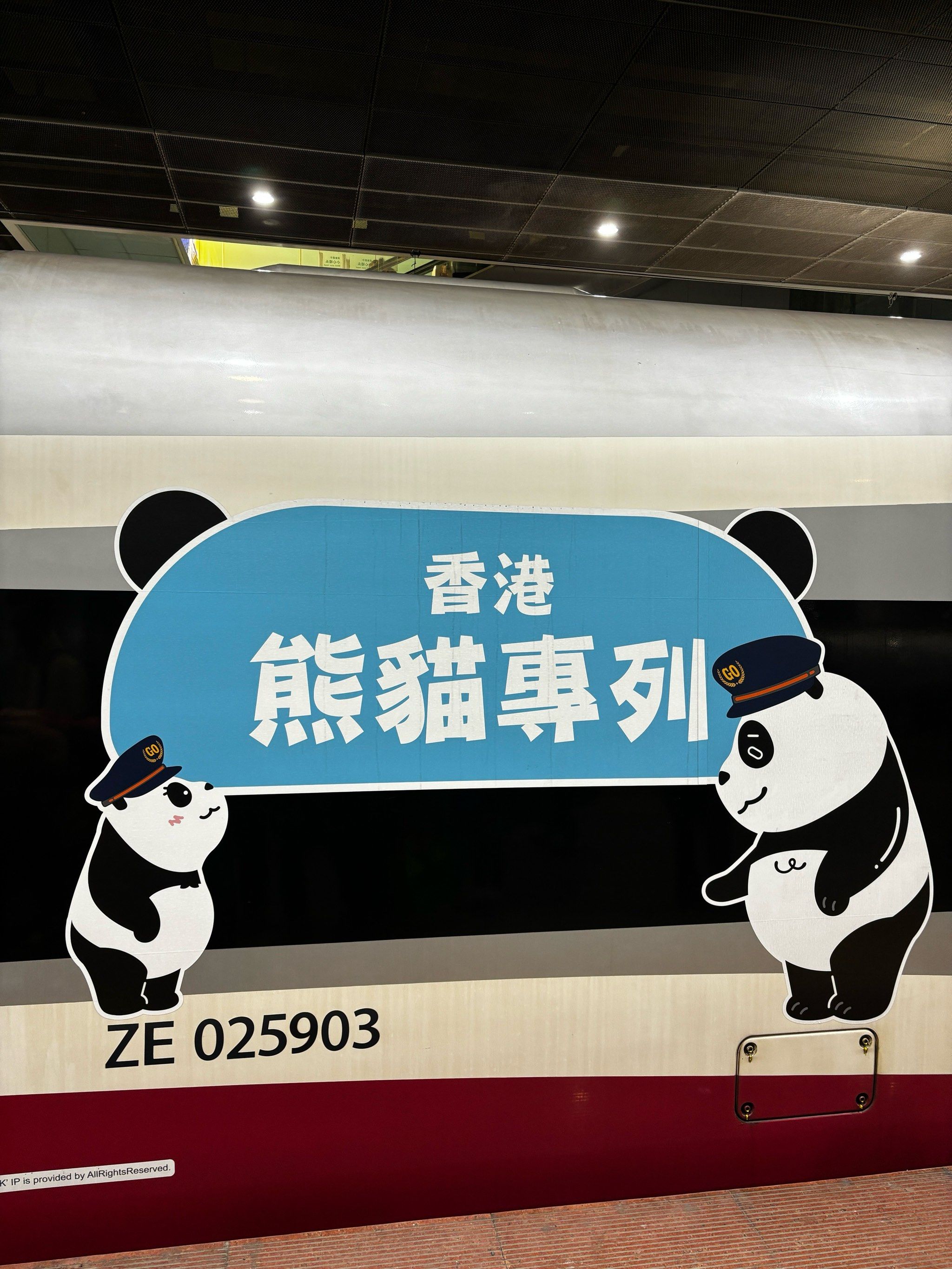 救命,这趟熊猫列车也太可爱了吧!