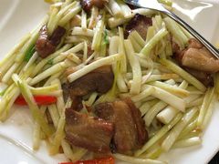 荞菜炒烧肉-味可道·黄圃人家园林酒家(兆丰店)