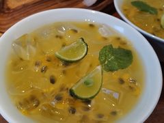 青柠百香果冰粉-七色云蔬食(喜邻里店)