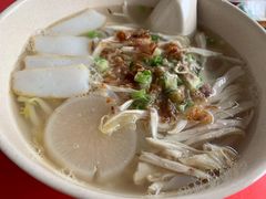 鸡丝粿条汤-锦华茶餐室