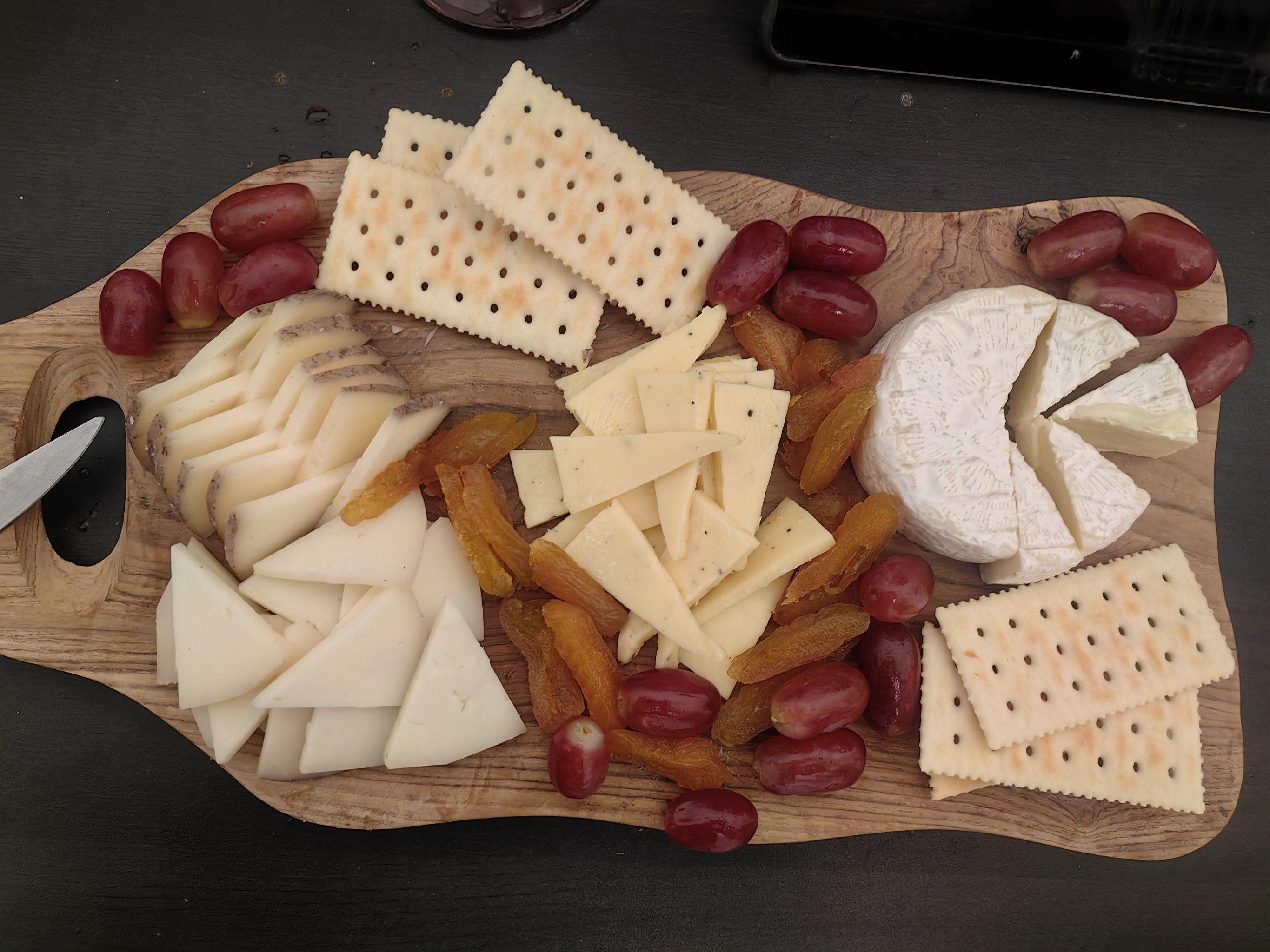 第一次做芝士拼盘