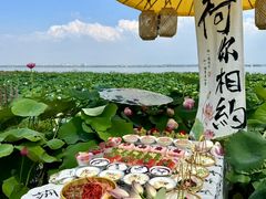 -七的湖·晚芳亭·阳澄湖农家菜·大闸蟹(莲花岛店)