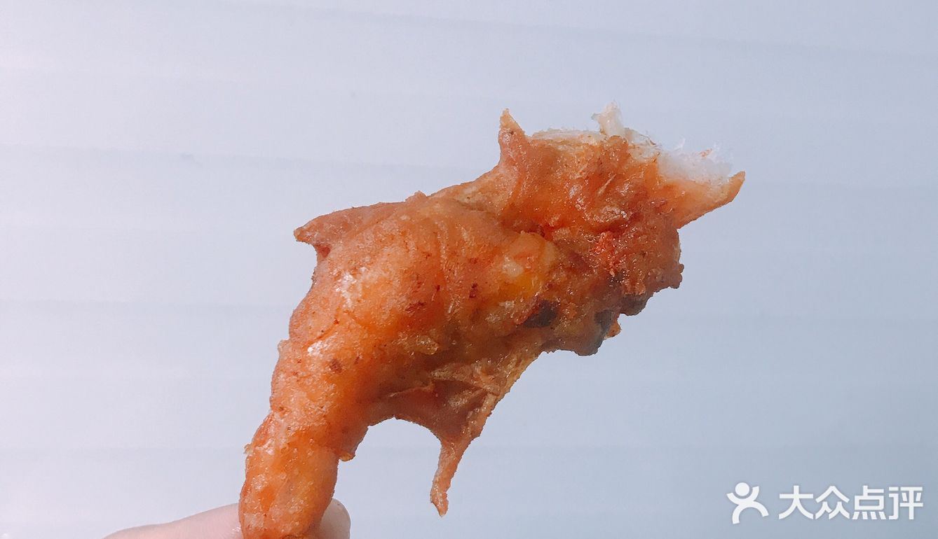 吃虾大法好，油炸虾，虾头都能吃